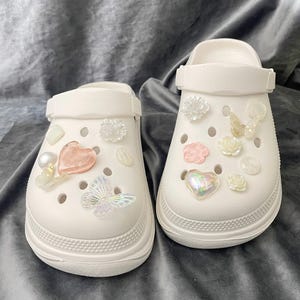 Schmetterling Perlen Clog Charms, Schuh Anhänger, Schuh Zubehör