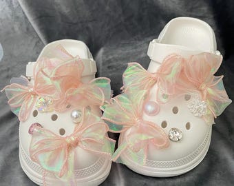 Bow Tie Clog Charms,Shoe Charms,Shoe Accessories