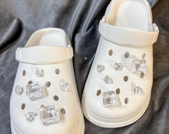 Cute Cube Clog Charms,Shoe Charms,Shoe Accessories