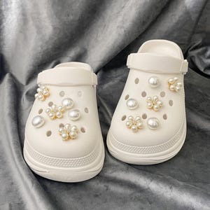 Perle Perlen Clog Charms, Schuh Anhänger, Schuh Zubehör