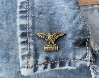 Roman Eagle Enamel Pin Ancient Rome History Lapel Pin