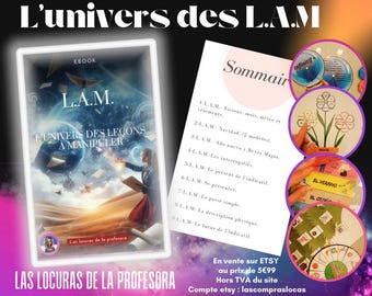 Ebook L'univers des leçons à manipuler en espagnol.