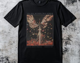 Elden Ring Malenia T-Shirt: Gothic Dark Souls Graphic Tee