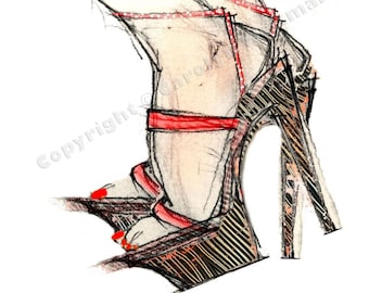 Shoe Illustration - StrapOns