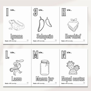 Baby Shower ABC Book for a Cowboy Baby Shower, Fun Baby Shower Activity for a Western themed Baby Shower,