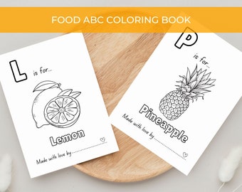 Locally Grown Baby Shower Game Printable Baby’s First ABC Book Interactive Activity for Guest Entertainment Homegrown Farmer’s Market Theme