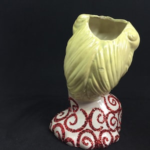 Mars Attacks Inspired Alien Girl Head Vase . Made to Order image 4
