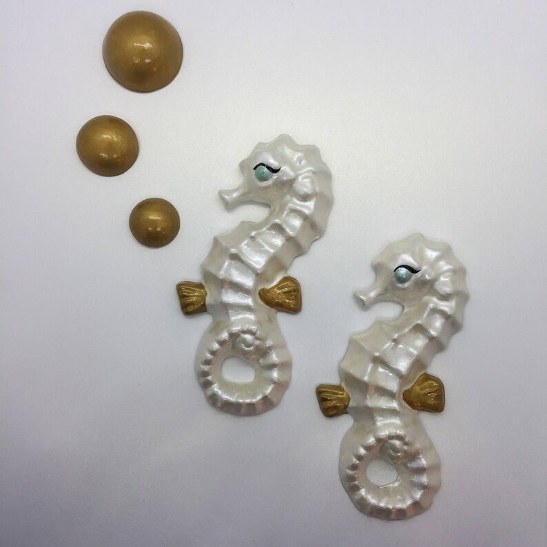 Seahorse Wall Hangings & Bubble Set in Custom Colors Etsy