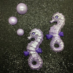Seahorse Wall Hangings & Bubble Set in Custom Colors image 9