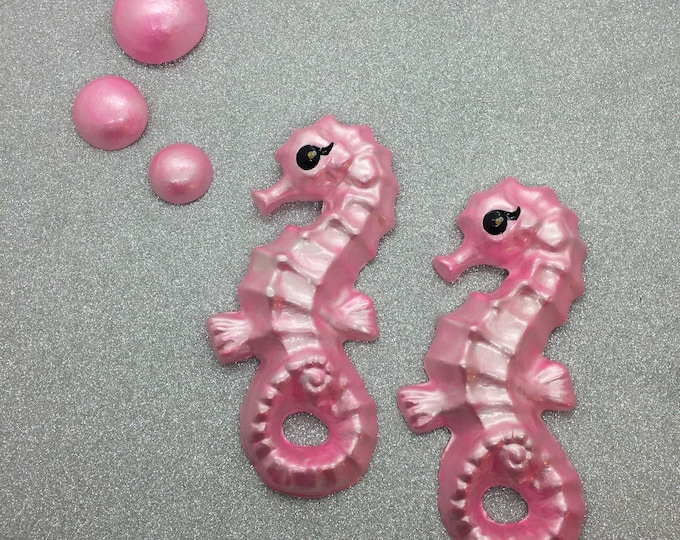 Seahorse Wall Hangings & Bubble Set in Custom Colors Etsy