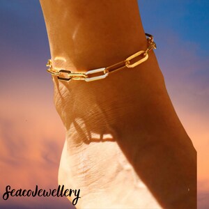 Minimalist Women’s Chain Anklet – Everyday Wear Foot Jewelry