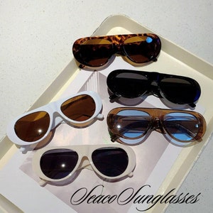 Vintage Style Tortoise Shell Aviator Sunglasses - Men and Womens | Dixie