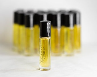 Jasmine | Natural Perfume Oil | Roll On Perfume | Essential Oil Perfume | Rollerball Perfume | Fatty's Soap Co.