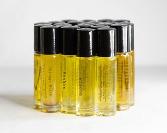 Kingdom | Frankincense Myrrh | Natural Perfume Oil | Roll On Perfume | Essential Oil Perfume | Rollerball Perfume | Fatty's Soap Co.