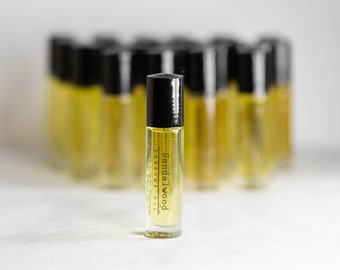 Sandalwood | Natural Perfume Oil | Roll On Perfume | Essential Oil Perfume | Rollerball Perfume | Fatty's Soap Co.