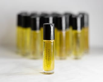 Patchouli | Natural Perfume Oil | Roll On Perfume | Essential Oil Perfume | Rollerball Perfume | Fatty's Soap Co.