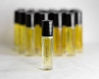 Lavender | Natural Perfume Oil | Roll On Perfume | Essential Oil Perfume | Rollerball Perfume | Fatty's Soap Co.