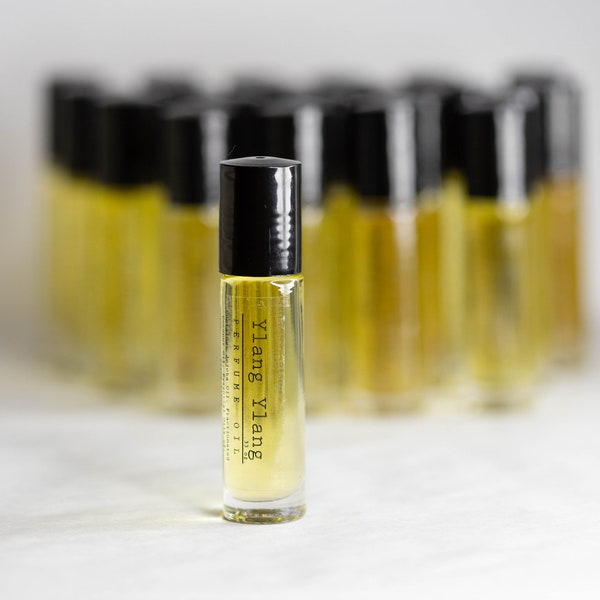 Ylang Ylang | Natural Perfume Oil | Roll On Perfume | Essential Oil Perfume | Rollerball Perfume | Fatty's Soap Co.