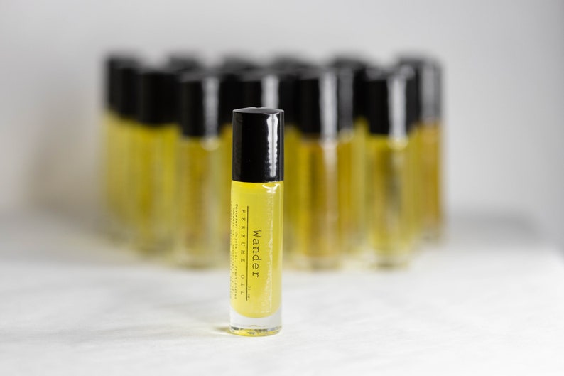 Wander Lavender Lichen Balsam Natural Perfume Oil Perfume Essential Oil Rollerball Perfume Fatty's Soap Co. image 1