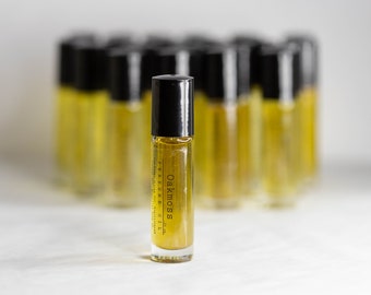 Oakmoss | Natural Perfume Oil | Roll On Perfume | Essential Oil Perfume | Rollerball Perfume | Fatty's Soap Co.