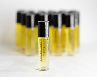 Broken | Natural Perfume Oil | Roll On Perfume | Essential Oil Perfume | Rollerball Perfume | Fatty's Soap Co.