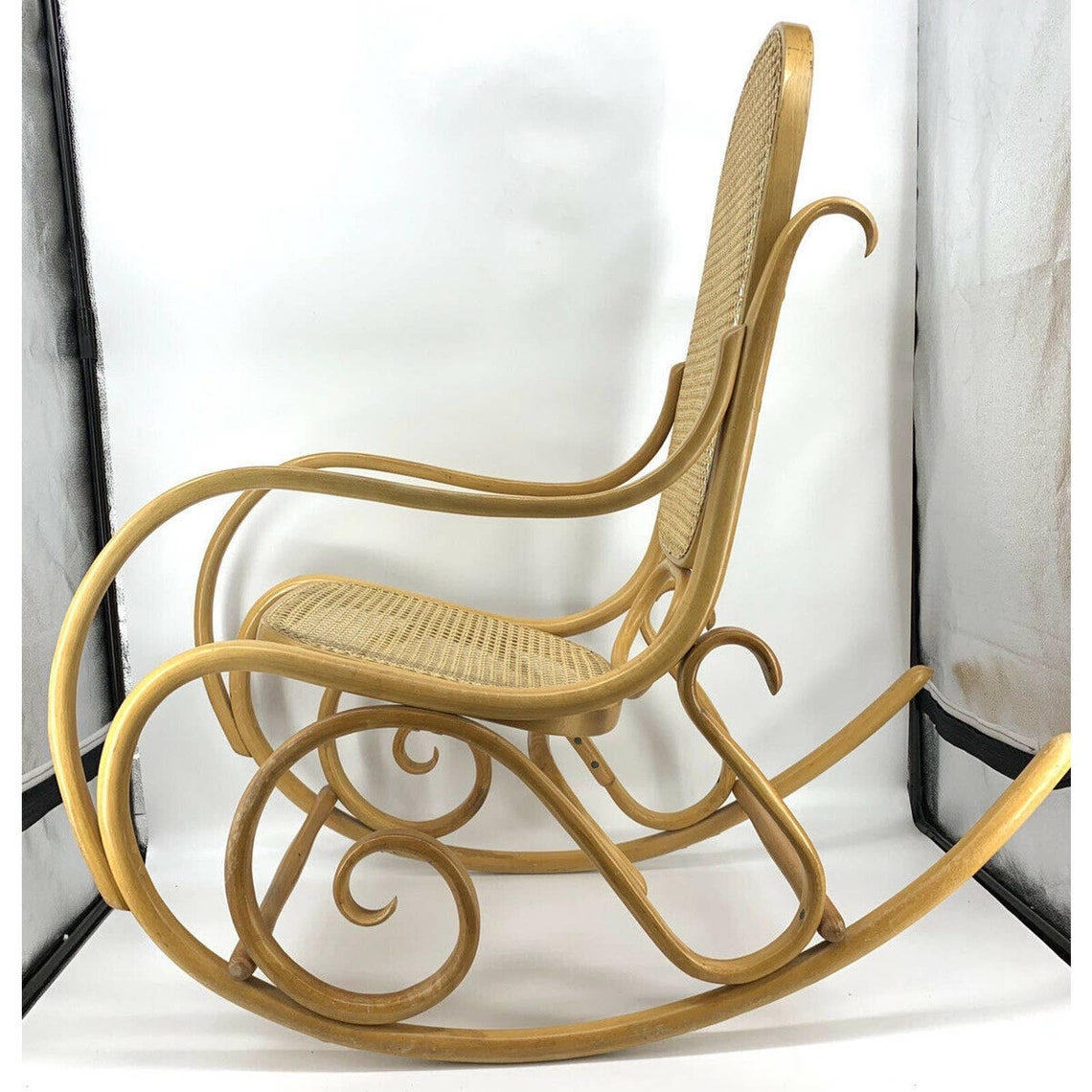 Mid Century Made in Poland Bentwood Rocking CHAIR Rocker NO.2 Etsy