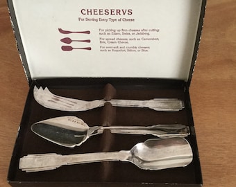 Vintage Silver Plated Serving Utensils