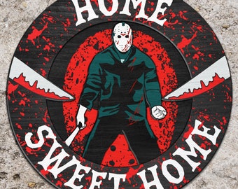 Horror Movie Door Sign Svg, Scary Movie Decor Svg, Halloween Door Sign Svg, Horror Character Svg,Halloween Cut File Svg, Glowforge Svg Files