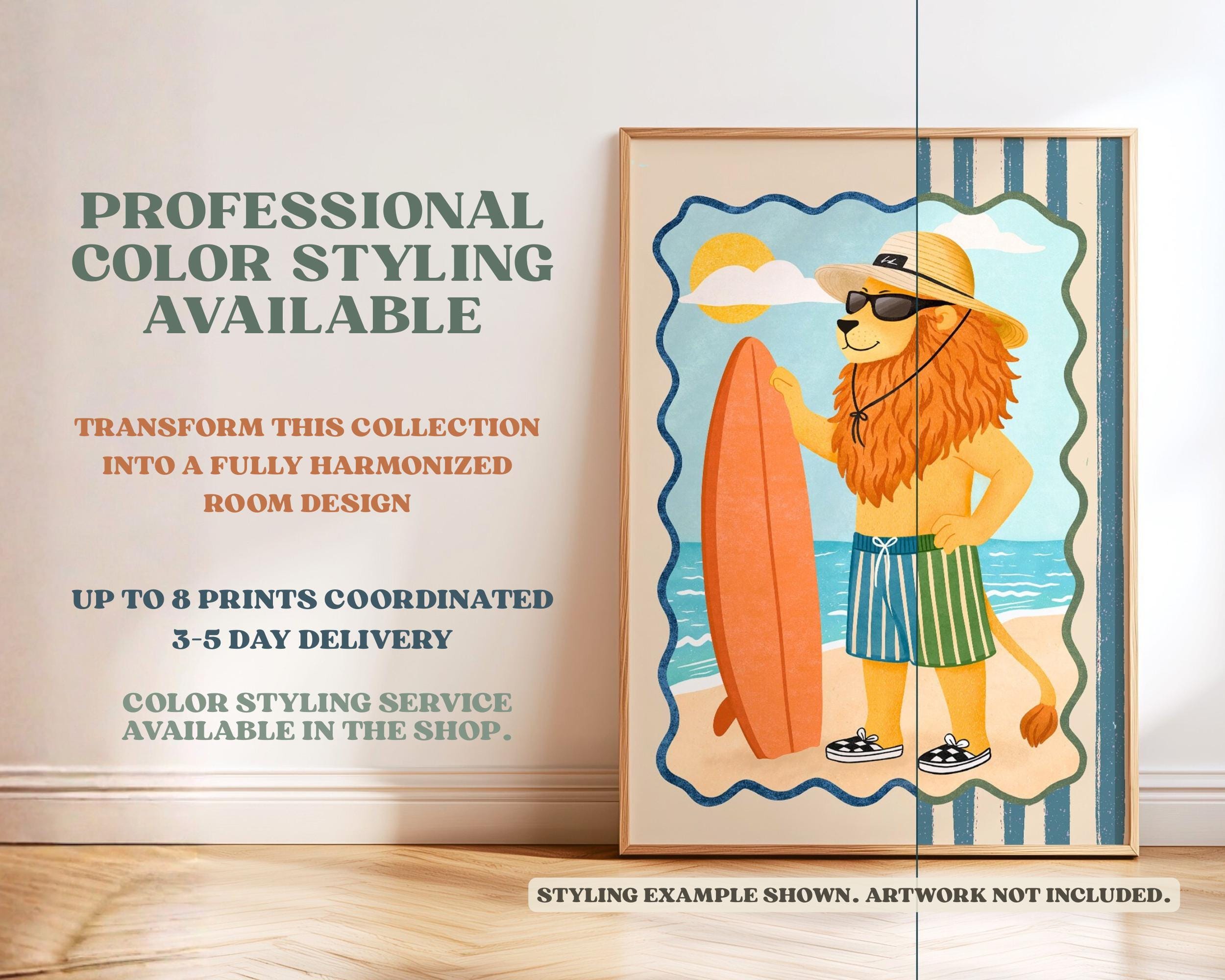 100 Printable Animal Wall Art Bundle Nursery Prints Kids Room Decor ...