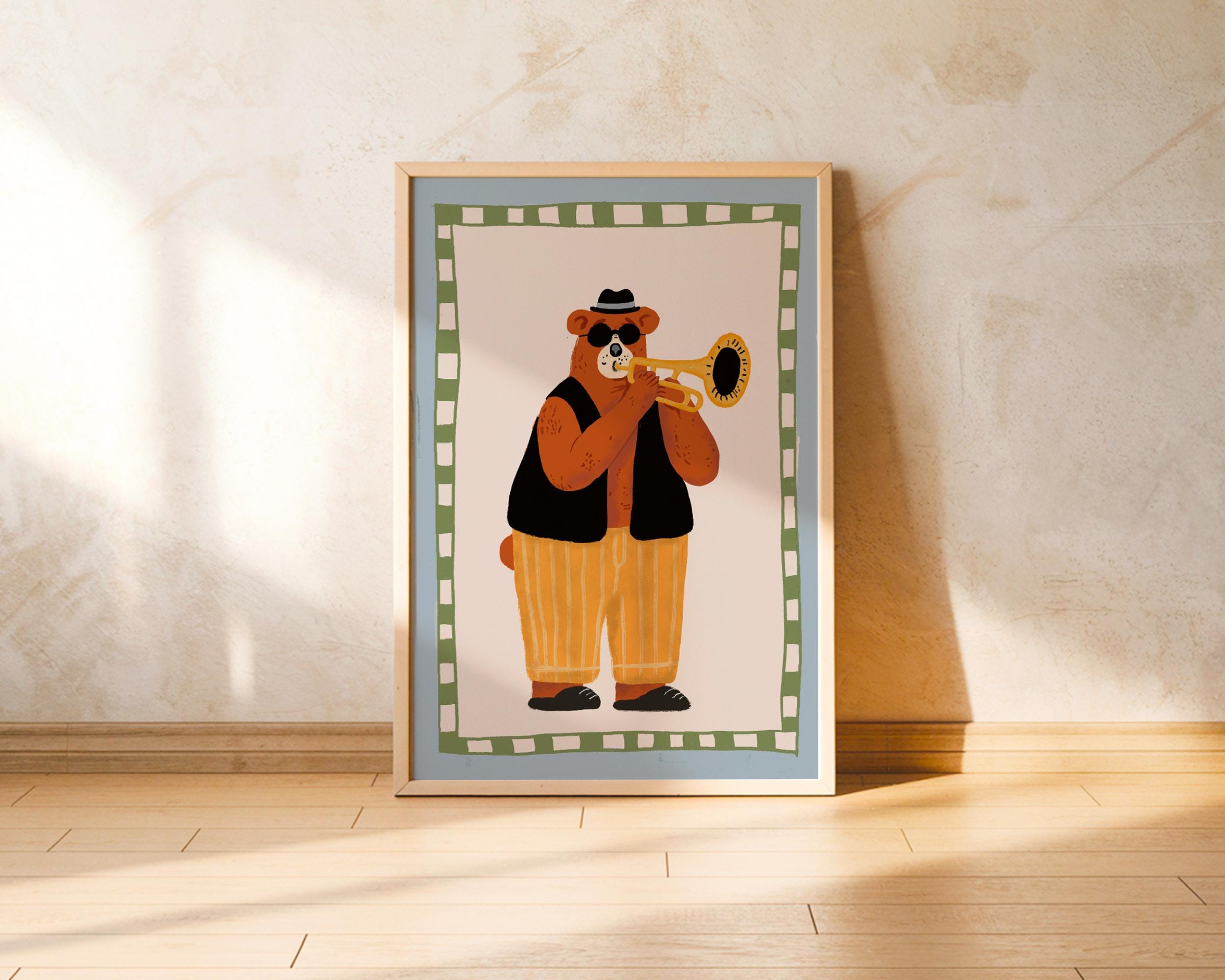 Trumpet poster - Etsy 日本