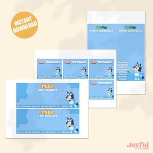 Ultimate Bluey Party Favor Bundle 18 Printable Favors for Kids Birthday ...