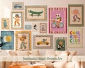 Kids Wall Art Mega Bundle 100 Printable Unisex Posters Nursery Decor Set Animal Prints Playroom Artwork Room Decor Retro Illustration Poster