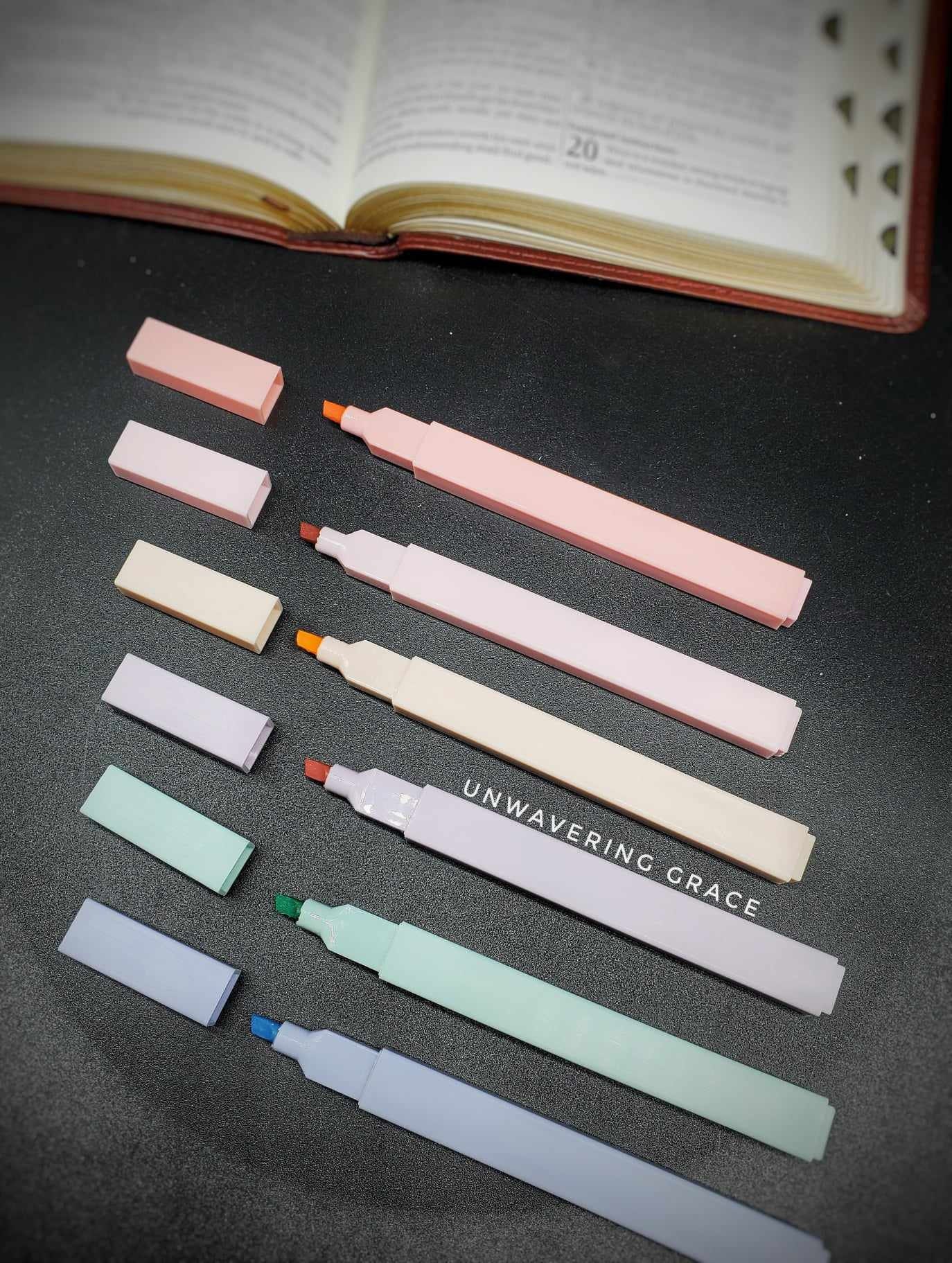 bible highlighters guide at victor easley blog Images... Bible Highlighters - Muted Pastel Bible Highlighter Set - No Bleed ...