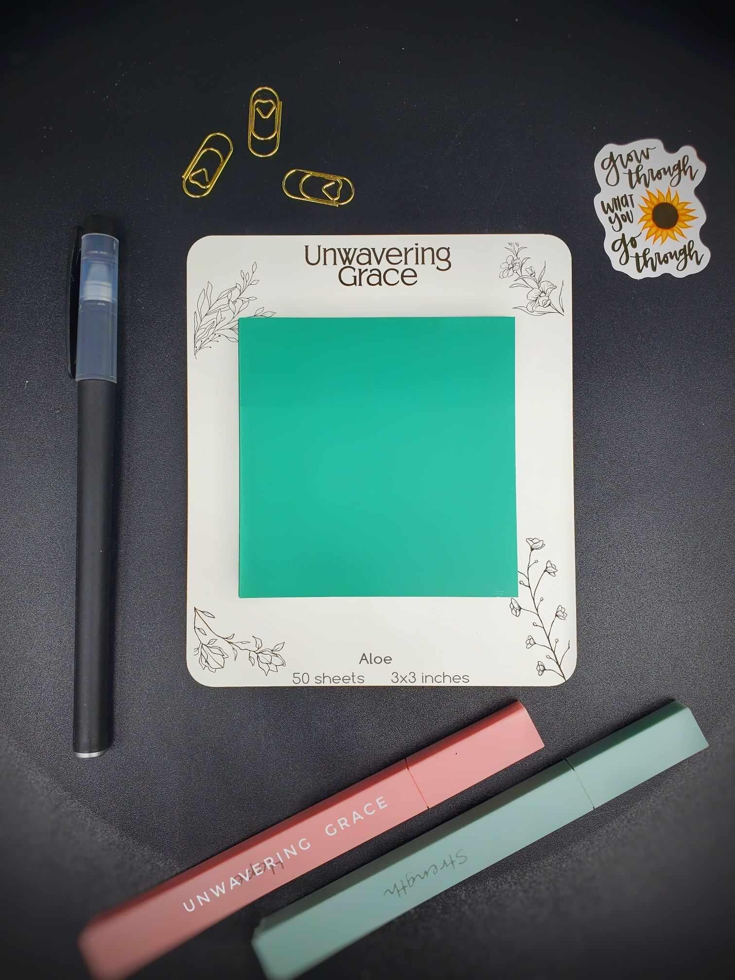 Translucent Rolled Note NEUTRAL Tones Translucent Transparent PET Color Vellum Sticky Notes 1. ...