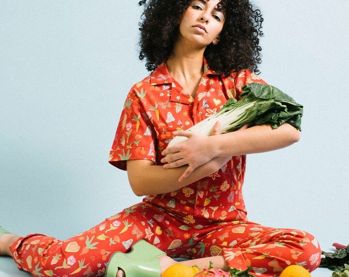 New! Berry Garden | Printed jumpsuit | Boiler-suit | Romper | Berry Jumpsuit