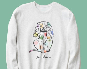 Unisex Le Chien Sweatshirt