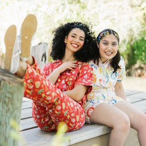 New! Berry Garden | Printed jumpsuit | Boiler-suit | Romper | Berry Jumpsuit