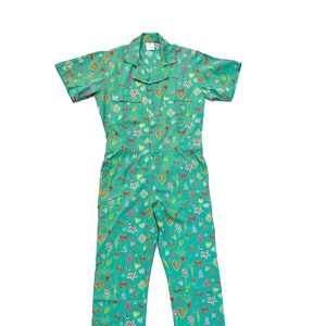 New Mint Garden Jumpsuit Printed jumpsuit Boiler-suit Romper image 6