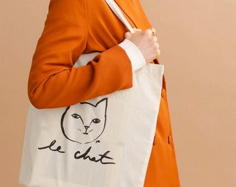 Le Chat Tote Bag