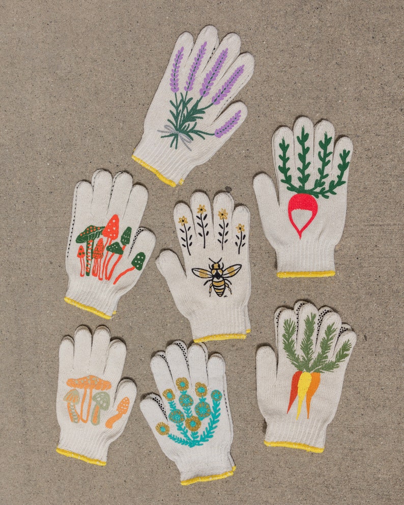 Radish Gardening Gloves image 1