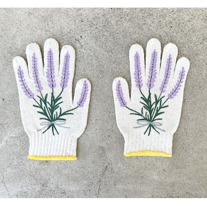 Nuevos guantes de jardinería de lavanda imagen 3