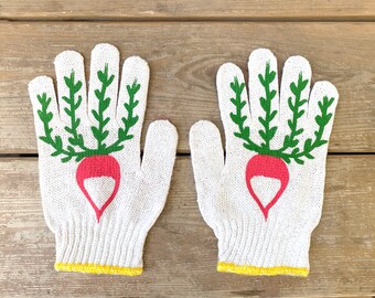 Radish Gardening Gloves