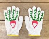 Radish Gardening Gloves