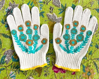 New! Marigold Gardening Gloves