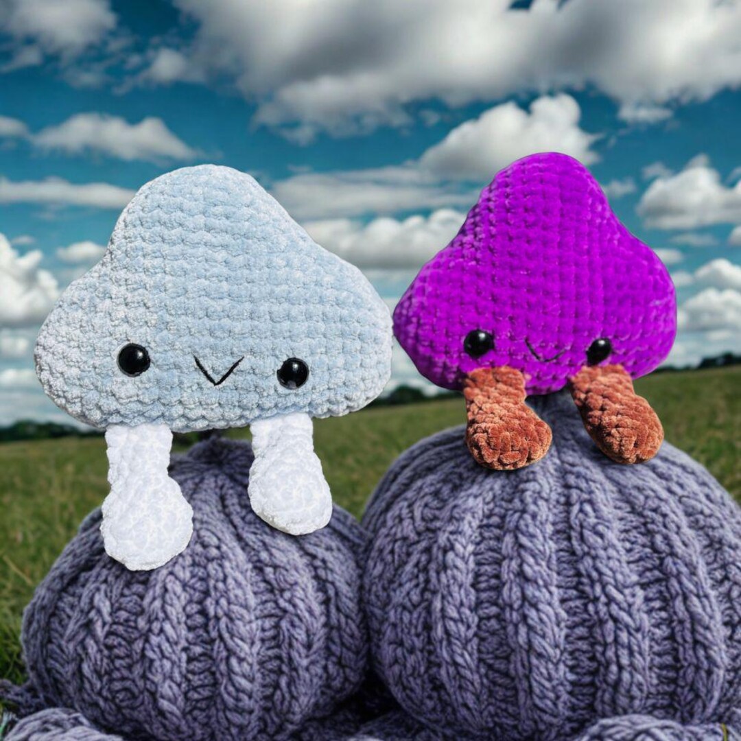 Plush Cloud – Cuddle Cloud Toy, Fluffy Puffy Cloud Plush | Handmade ...