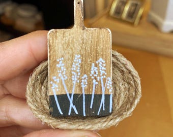 Mini snijplank | Keukendecoratie poppenhuis miniaturen op schaal 1:12