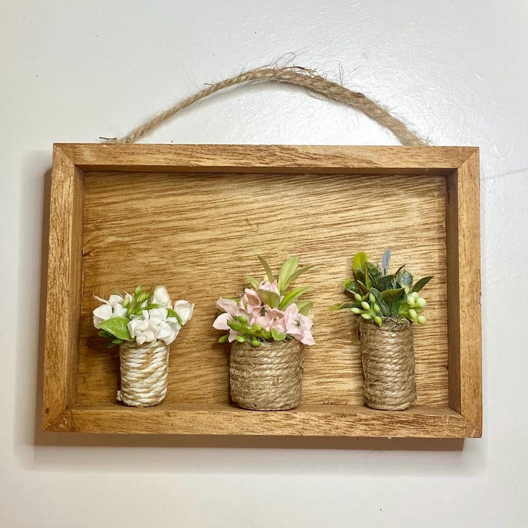 Mini Shadowboxes Miniature Shadow Box Display 1:12 Scale | Mini Display Case Shelf ...