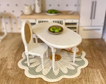 Miniaturowy dywan | Dekoracja domku dla lalek w skali 1:12