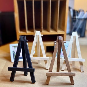 Mini Easel Art l 1:12 Scale Dollhouse Miniatures l by JoDearingDesigns