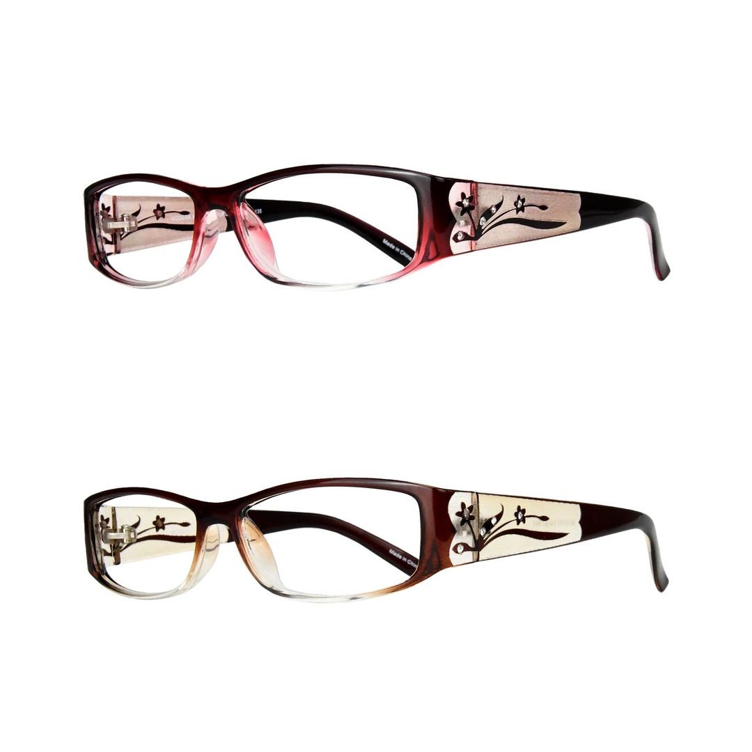 EYEBOGO Kaylee 2-Pack Stylish Reading Glasses for Women